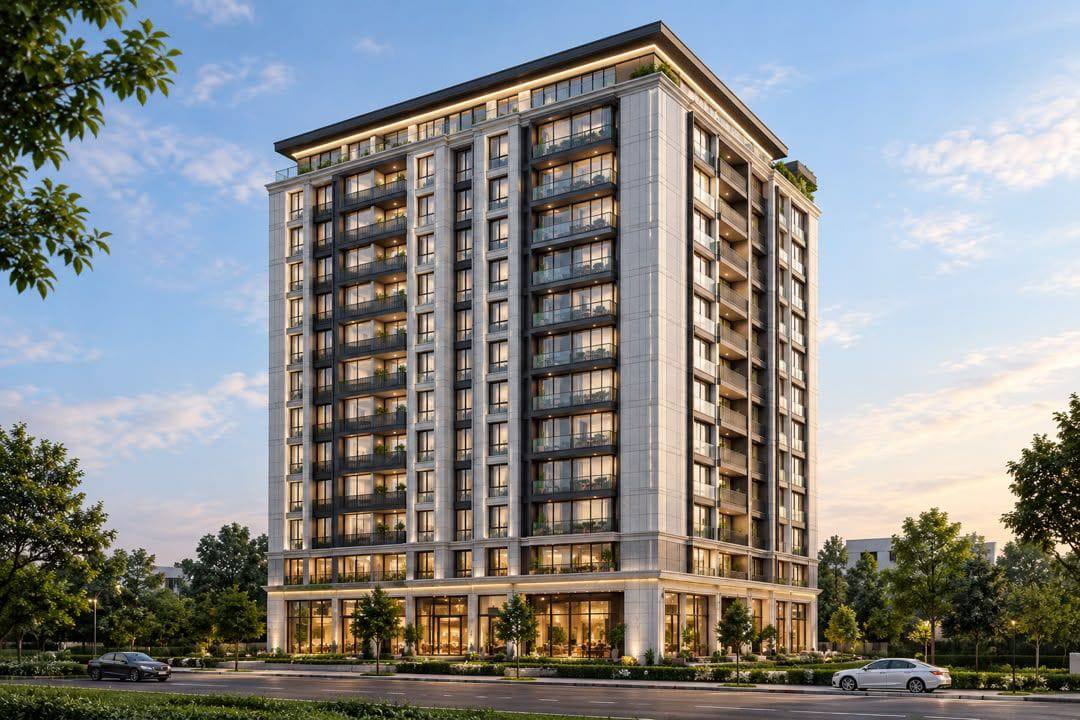Negestat Gondar modern residential tower in Gondar, Ethiopia